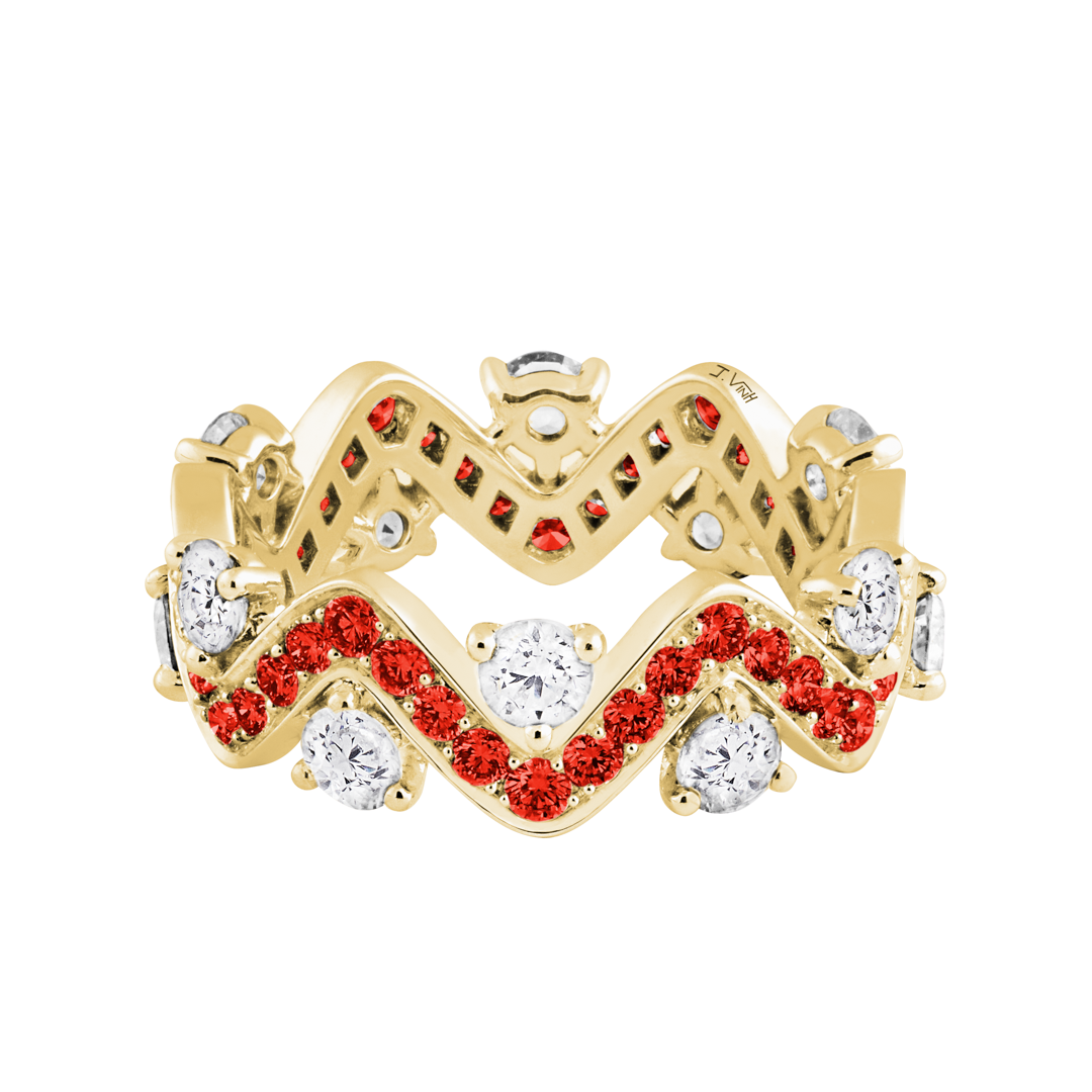Bague Girly Vibration - Or jaune - J.VINH