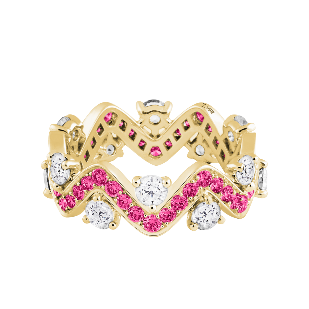Bague Girly Vibration - Or jaune - J.VINH