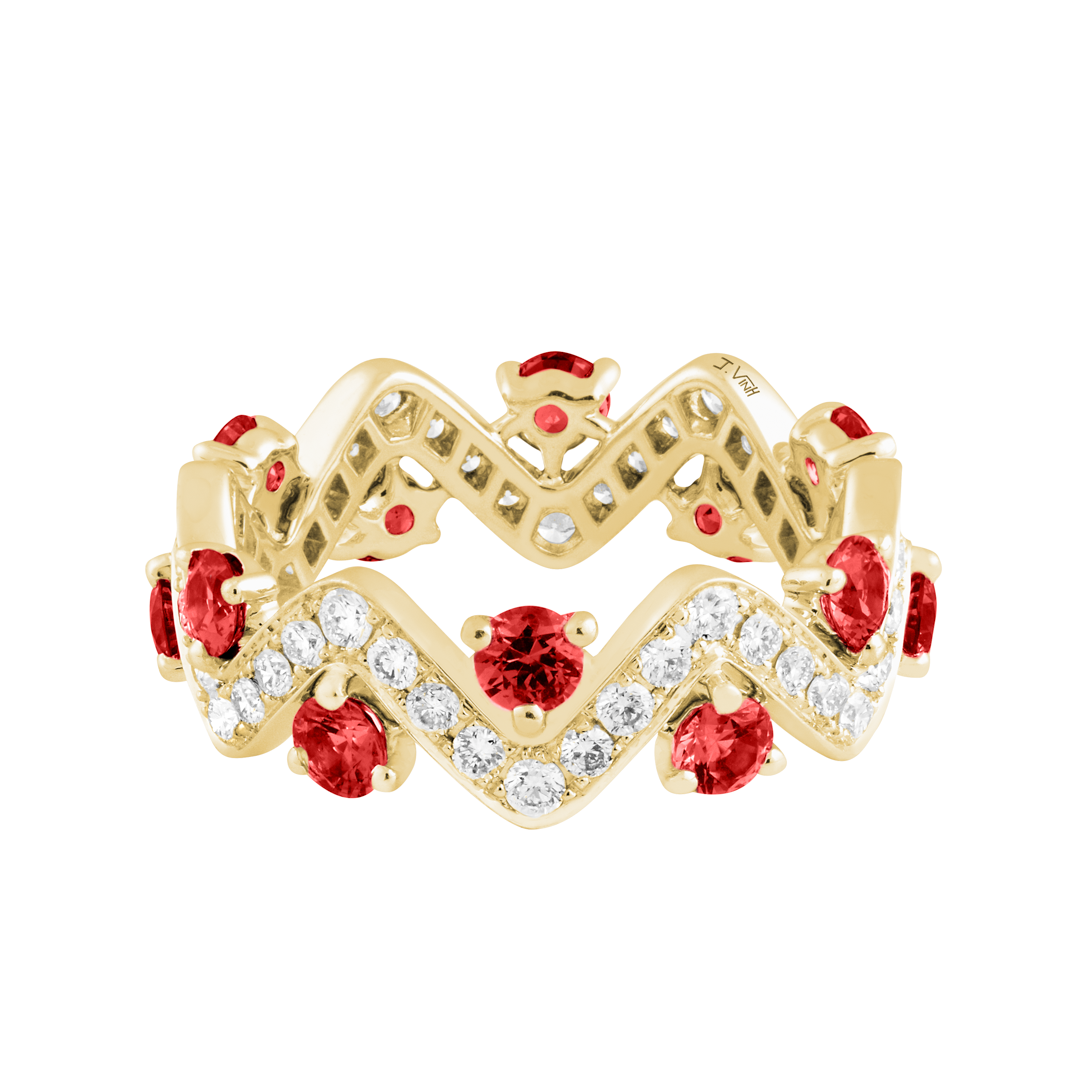 Bague Girly Vibration - Or jaune - J.VINH
