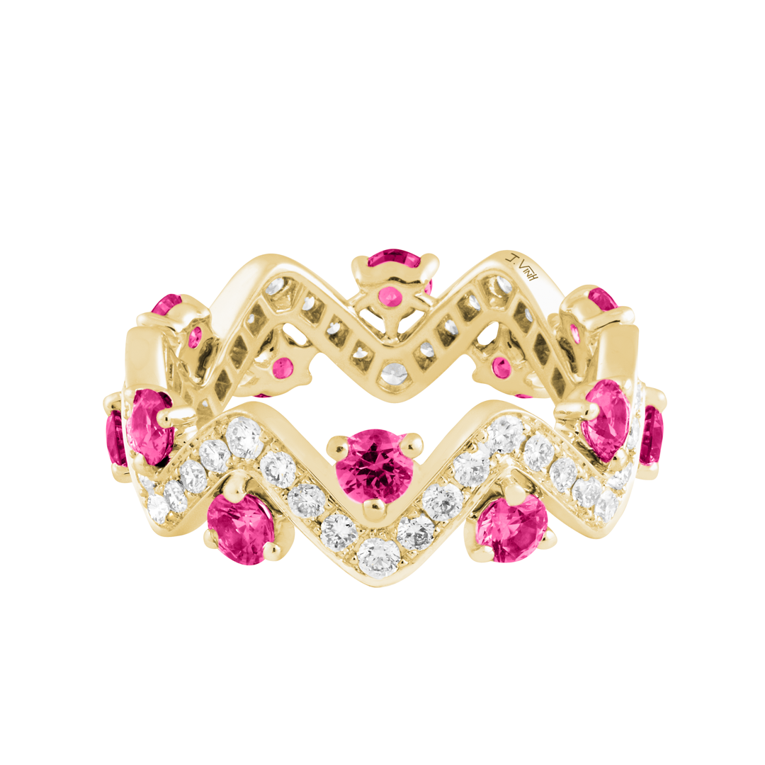 Bague Girly Vibration - Or jaune - J.VINH