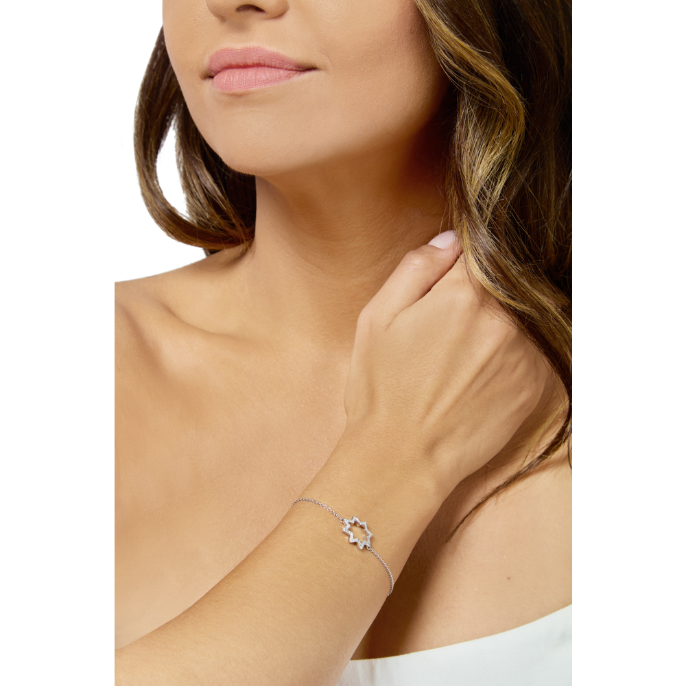 Bracelet Soft Vibration - Or Blanc - J.VINH